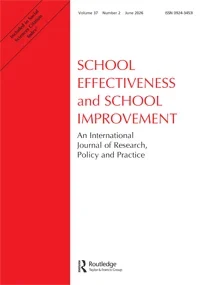 SCHOOL EFFECTIVENESS AND SCHOOL IMPROVEMENT journal cover