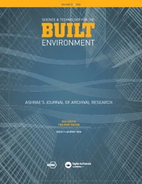 Science and Technology for the Built Environment journal cover