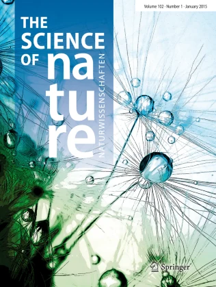 Science of Nature journal cover