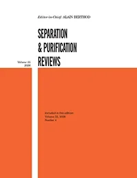 SEPARATION AND PURIFICATION REVIEWS journal cover