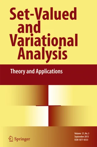 Set-Valued and Variational Analysis journal cover
