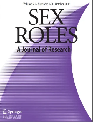 SEX ROLES journal cover