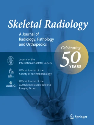 SKELETAL RADIOLOGY journal cover