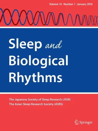 Sleep and Biological Rhythms journal cover