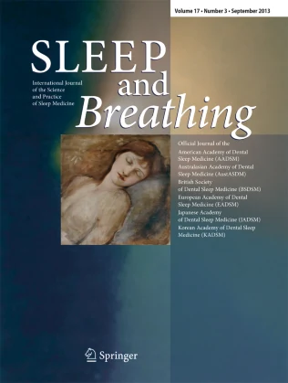 Sleep and Breathing journal cover