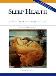 Sleep Health journal cover