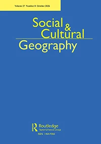 SOCIAL & CULTURAL GEOGRAPHY journal cover