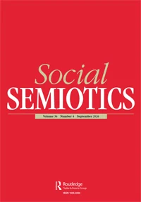Social Semiotics journal cover