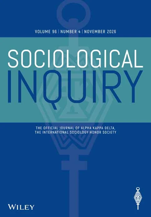 SOCIOLOGICAL INQUIRY 期刊封面