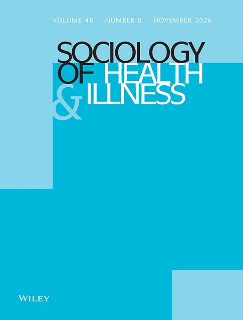 SOCIOLOGY OF HEALTH & ILLNESS journal cover