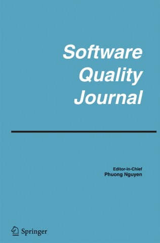 SOFTWARE QUALITY JOURNAL 期刊封面