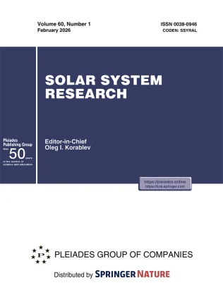 SOLAR SYSTEM RESEARCH journal cover