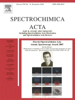 SPECTROCHIMICA ACTA PART B-ATOMIC SPECTROSCOPY journal cover