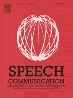 SPEECH COMMUNICATION journal cover