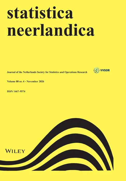STATISTICA NEERLANDICA journal cover