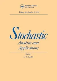 STOCHASTIC ANALYSIS AND APPLICATIONS journal cover