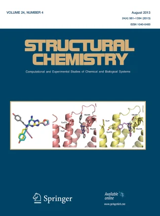 STRUCTURAL CHEMISTRY 期刊封面
