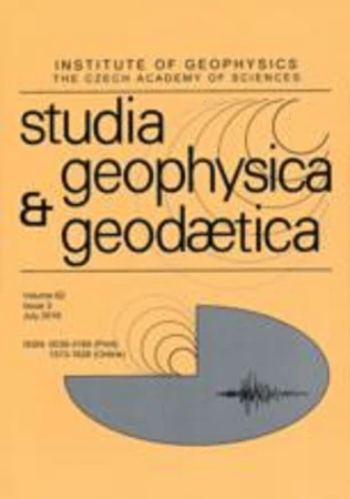 STUDIA GEOPHYSICA ET GEODAETICA journal cover