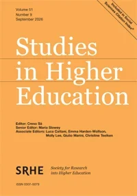 STUDIES IN HIGHER EDUCATION journal cover