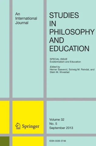STUDIES IN PHILOSOPHY AND EDUCATION journal cover