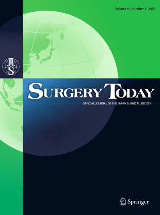 SURGERY TODAY 期刊封面