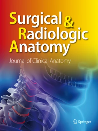 SURGICAL AND RADIOLOGIC ANATOMY journal cover