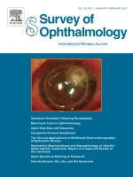 SURVEY OF OPHTHALMOLOGY 期刊封面