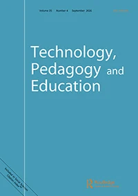 Technology Pedagogy and Education 期刊封面