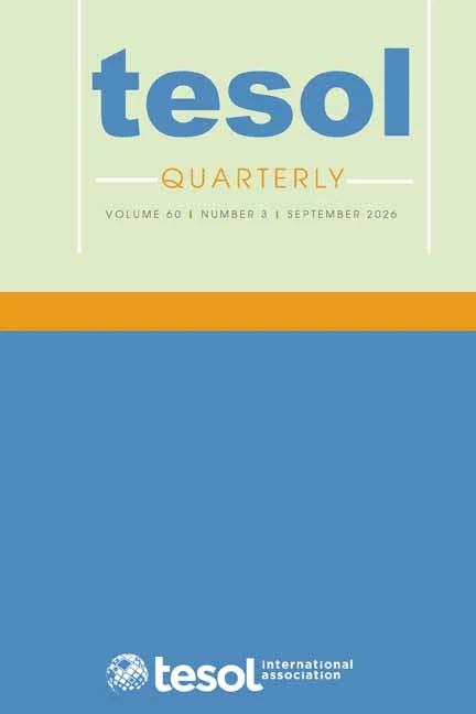 TESOL QUARTERLY journal cover