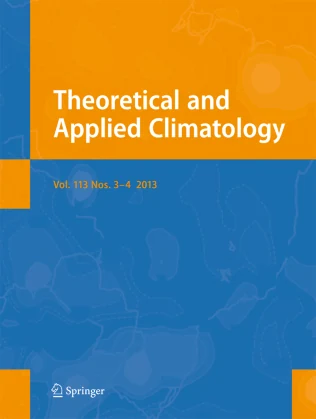 THEORETICAL AND APPLIED CLIMATOLOGY journal cover