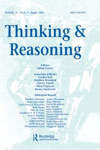 THINKING & REASONING journal cover