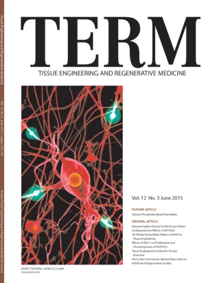Tissue Engineering and Regenerative Medicine journal cover