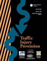 Traffic Injury Prevention journal cover