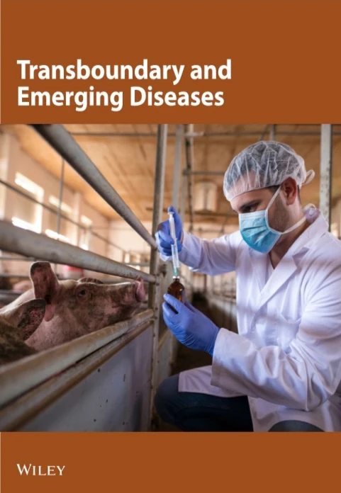 Transboundary and Emerging Diseases journal cover