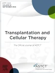 Transplantation and Cellular Therapy journal cover