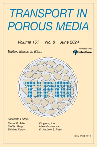 TRANSPORT IN POROUS MEDIA journal cover