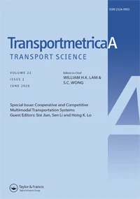 Transportmetrica A-Transport Science journal cover