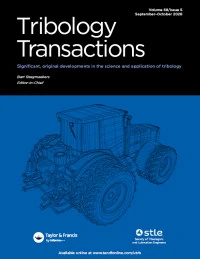 TRIBOLOGY TRANSACTIONS journal cover