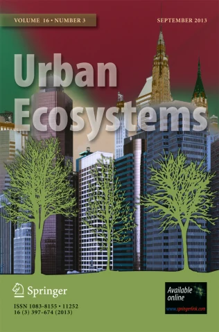 URBAN ECOSYSTEMS journal cover