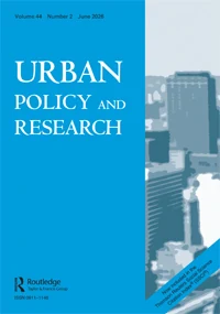 Urban Policy and Research journal cover