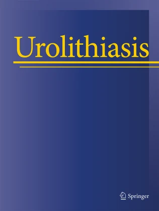 Urolithiasis journal cover