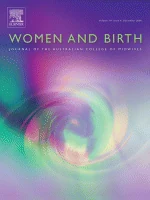 Women and Birth journal cover
