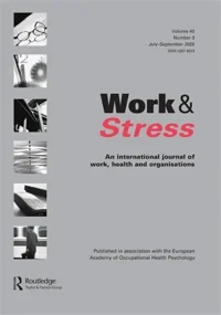 WORK AND STRESS journal cover