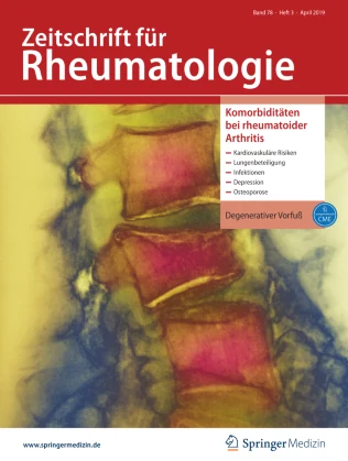 ZEITSCHRIFT FUR RHEUMATOLOGIE 期刊封面