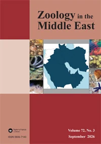 ZOOLOGY IN THE MIDDLE EAST 期刊封面