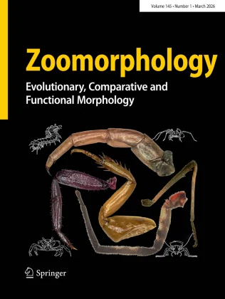 ZOOMORPHOLOGY journal cover